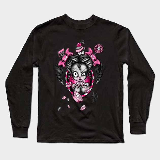 Toxic candy girl Long Sleeve T-Shirt by trainwreck911